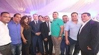 بعض الوجوه الرياضية في حفل العيد ميلاد العاشر لإذاعة الجوهرة