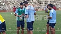 النجم يجري مرانه الأخير على ملعب المباراة في باماكو