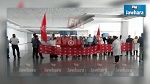 وقفة احتجاجية بمطار جربة جرجيس لعمال شركة كاترينغ 