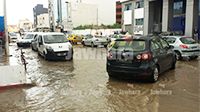 أمطار غزيرة صباح اليوم في المنستير