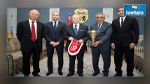 رئيس الجمهورية يستقبل وفدا عن النجم الساحلي بعد تتويجه بكـأس الكاف