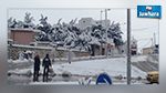  تساقط الثلوج بمرتفعات الكاف