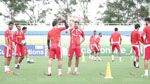 الحصة التدريبية الاخيرة للمنتخب الوطني قبل مواجهة غينيا 