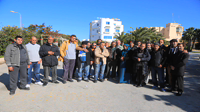 سوسة : احتجاج لعمال نزل
