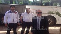 إنطلاق فريق النجم الساحلي نحو ملعب مازمبي