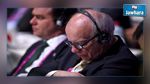 رئيس الاتحاد الإنجليزي يغط في نوم عميق أثناء انتخابات الفيفا 