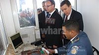وزيرا الدفاع والمالية في زيارة إلى معبر رأس جدير الحدودي