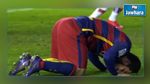 توران يسجد على أرضية الملعب بعد تسجيل أول هدف مع برشلونة (فيديو)