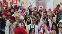 الخرجة في شارع الحبيب بورقيبة بمناسبة عيد الإستقلال