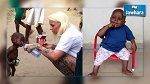 أنقذته ناشطة دنمركية : الطفل النيجيري يستعيد صحته 