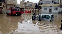 أمطار غزيرة في المهدية