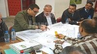 إطارات من وزارة التجهيز تزور سوسة للنظر في مشروع توسعة الملعب الأولمبي