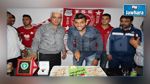 الإتحاد الرياضي بسيدي بوعلي يكرم اللاعب أمين بن عمر