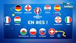 أورو 2016 : المنتخبات المترشحة إلى الدور ثمن النهائي 