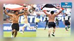 مشجع يقتحم مباراة الريال و تشيلسي بعبارة 