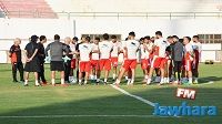 الحصة التدريبية الرابعة للمنتخب الوطني التونسي