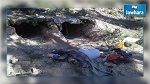 مخابئ تحت الأرض وكهف بين الصخور وبقايا أكل في مخيم للإرهابيين بجبل سمامة