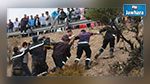 القيروان : إنقاذ شخصين حاصرتهما المياه بوادي 