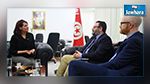 وزيرة الشباب تلتقي بمسؤولين من 