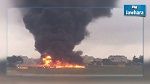 مقتل 5 أشخاص في تحطم طائرة كانت متجهة إلى ليبيا