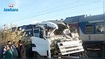 اصابات في اصطدام قطار وشاحنة