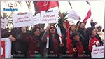  أمام مجلس النواب : وقفة احتجاجية ضد قانون التوبة و عودة الإرهابيين 