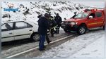 إجلاء 720 شخصا من داخل وسائل نقل حاصرتها الثلوج