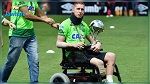 لحظات مؤثرة لتسليم كأس أمريكا الجنوبية للناجين من حادث طائرة تشابيكوينسي 