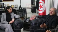النجم رابح ماجر في تونس