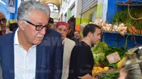 حمّة الهمّامي في السوق المركزية بالمنستير