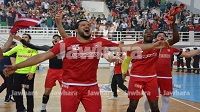 كرة اليد : فرحة لاعبي النجم الساحلي بعد الفوز على الترجي الرياضي