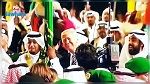 شاهد : ترامب وخادم الحرمين في رقصة 