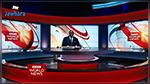 اخلاء أستوديو قناة البي بي سي البريطانية أثناء بث مباشر