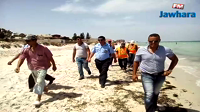 رجيش : حملة على الشاطئ وحجز خيام وزطلة ودراجات نارية