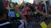 جماهير النجم الساحلي في مباراة أولمبيك مارسيليا