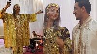 زفاف بطلة المبارزة سارة بسباس