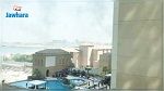 اندلاع حريق بفندق في دبي