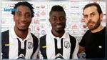 الإيفواري قسامبي و النيجيري شيماكبو في النادي الصفاقسي 