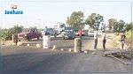 القصرين : محتجون يغلقون طريق فريانة.. والأمن يتدخّل