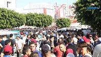 معاناة جمهور النجم من اجل حضور لقاء الاهلي
