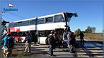 مقتل 16 شخصا في اصطدام حافلة ركاب بقطار في روسيا
