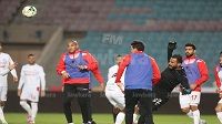 المنتخب الوطني ينهي تحضيراته لمواجهة ليبيا