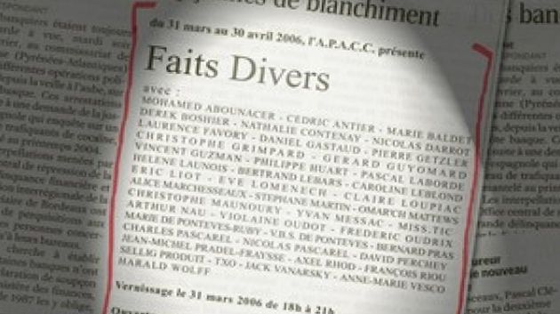 L’Effet divers du fait divers par Mansour M’HENNI