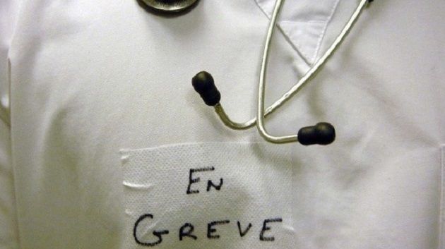 Grève de 5 jours des médecins internes et résidents