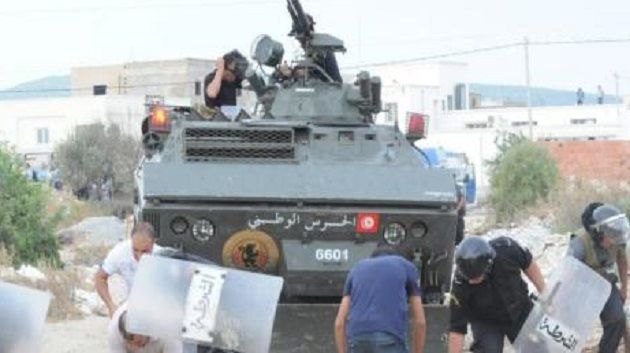Sidi Bouzid : Un agent de la garde nationale blessé dans un échange de tirs