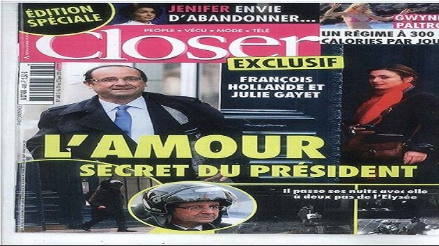 Hollande porte plainte dans l'affaire Closer