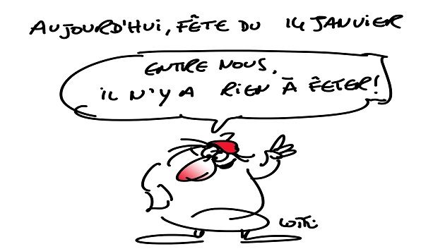 Caricature du 14-01-2014