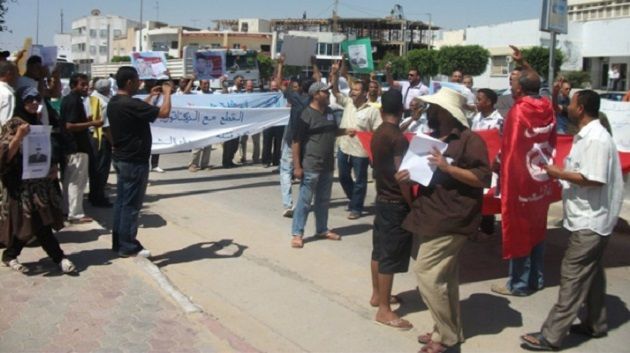 Kef : Reprise des protestations des travailleurs des chantiers après une trêve de 3 jours 