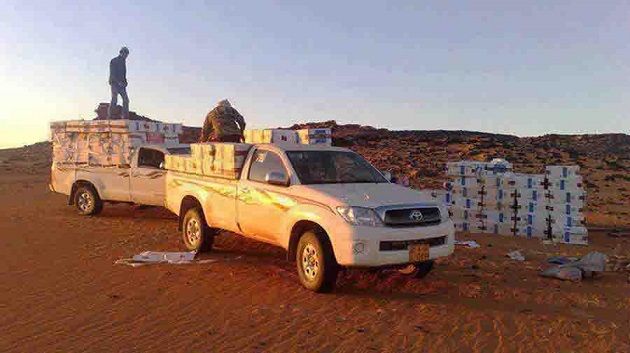 Sidi Bouzid : Avortement d'une opération de contrebande d'une valeur de 180 mille dinars
