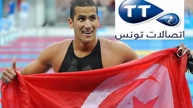 Officiel : Tunisie Telecom nouveau sponsor d'Oussama Mellouli